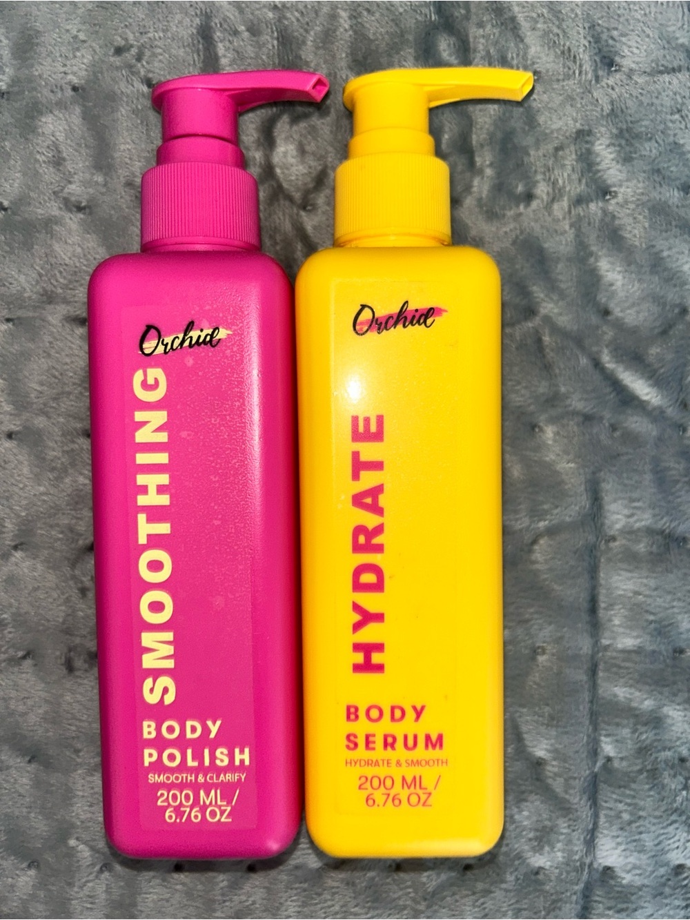 Hydrate Body Serum (Yellow) & Smoothing Body Polish (Pink) - Dual Care Set